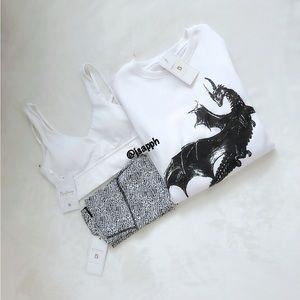 ($180) BuffBunny Halloween Outfit - Bones